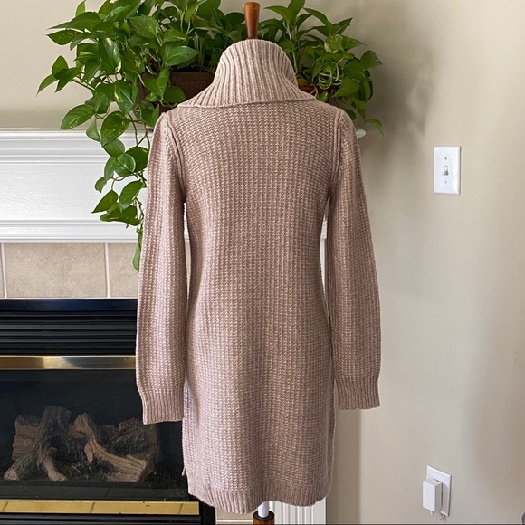 WHBM Textured Tunic Sweater Size M Cowlneck - Picture 8 of 9